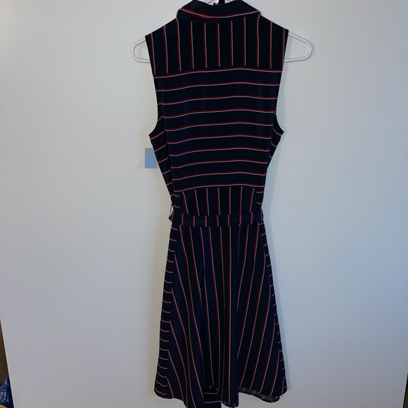 Tommy Hilfiger NWOT Sleeveless Button Down Shirt Dress - Picture 8 of 9